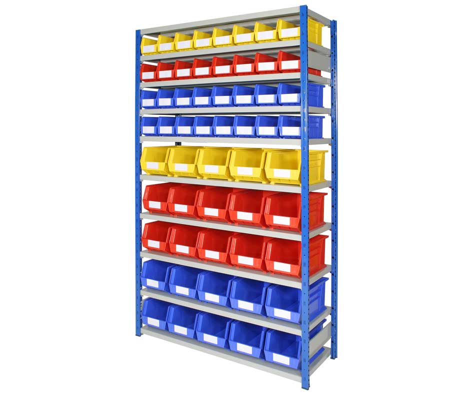 Small Parts Shelving details